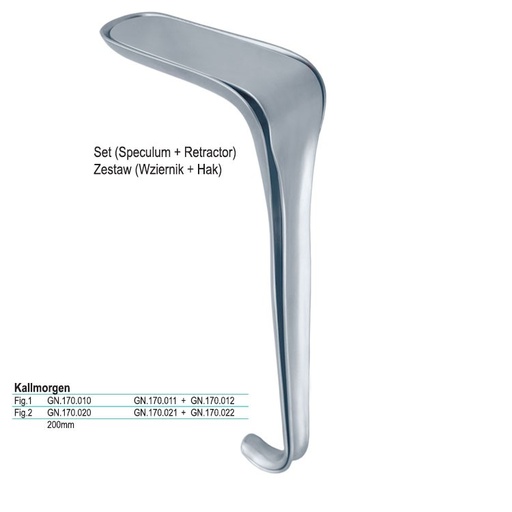 [GN.170.010] Kallmorgen set (Specula + retractor) fig. 1