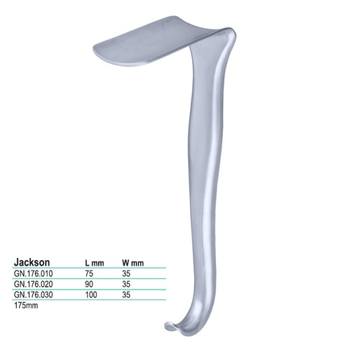 [GN.176.010] Specula vaginal Jackson 76x38mm, fig. 1