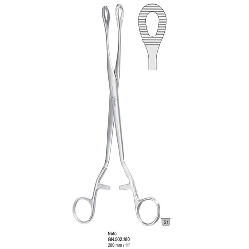 [GN.502.280] Forceps ovum-polypus Noto 280mm