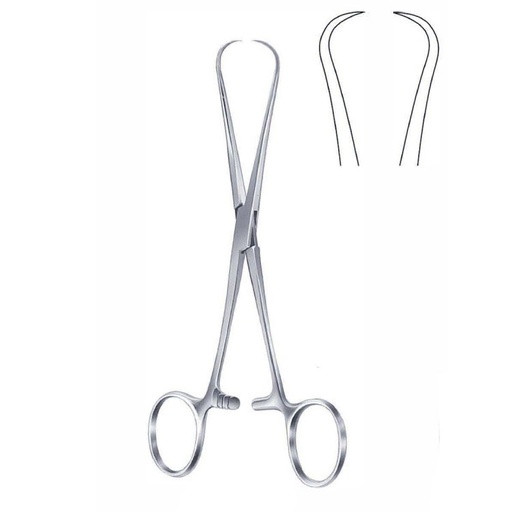 [GN.700.170] Forceps teneculum Staude-Moore 1x1th 170mm