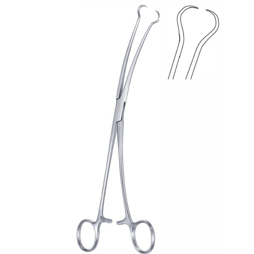 [GN.745.230] Forceps teneculum Skene 1x1th sideways 240mm