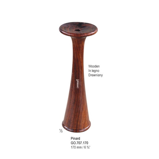 [GO.707.170] Stethoscope fetal Pinard wooden 170mm
