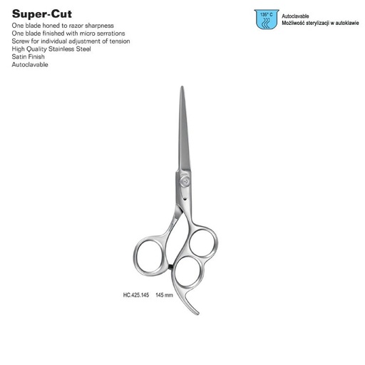 [HC.425.145] Super-Cut Hairdressing scissors 145mm