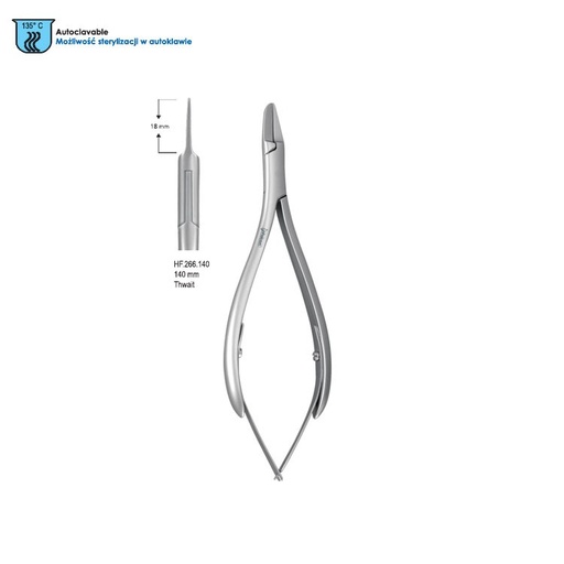 [HF.266.140] Professional-Line Nail Nipper Thwait 140mm