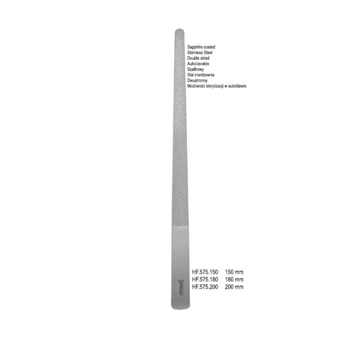 [HF.575.150] Nail File Sapphire round 150mm