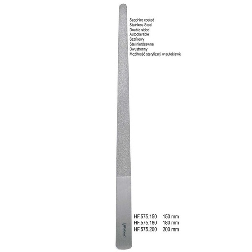 [HF.575.180] Nail File Sapphire round 180mm