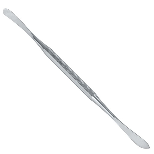 [HF.754.017] Nail spatula double ended curved blades