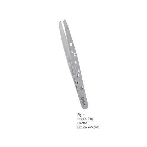 [HH.190.010] Tweezers Falcon slanted tips 90 mm 