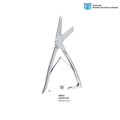[OB.070.210] Shear plaster Walton with wire cutter 210mm