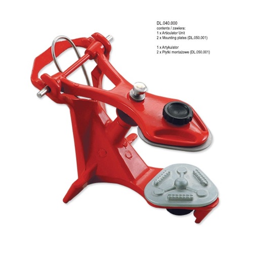 [DL.040.000] Articulator Falcon Red