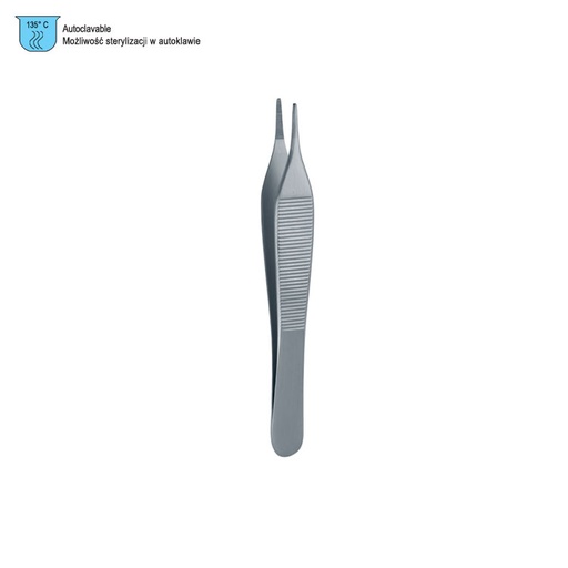 [BD.370.180] Forceps dissecting Adson serrated 180mm