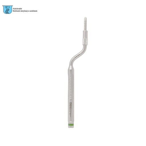 [DS.940.042] Ergo-Form Osteotome Palti tapered with stop convex bayonet 4.2mm (Green) 