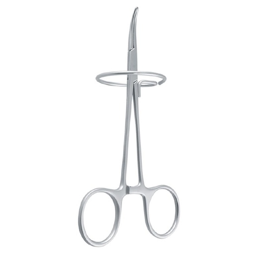 [DL.154.020] Forceps crown and bridge holding curved with support ring