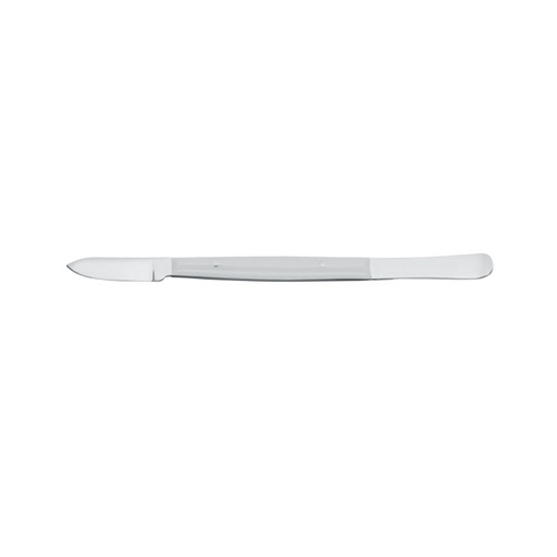 [DL.815.054] Wax knife Fahnenstock small plastic handle 130mm white
