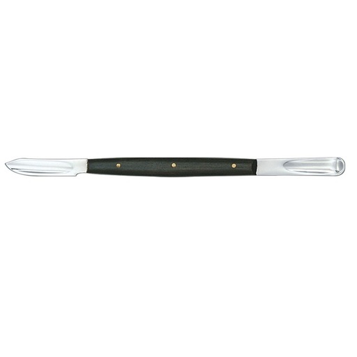 [DL.825.020] Wax knife Lessmann large with wooden handle 175mm