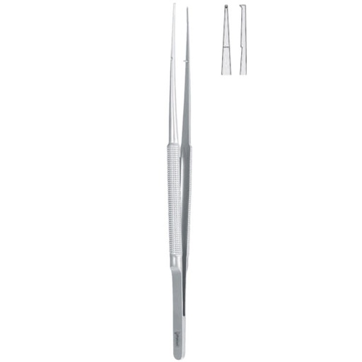 [BM.470.150] Forceps micro round handles str. 1x2th 150mm 