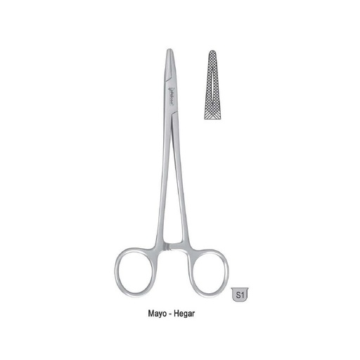 [BN.598.180] Needle holder Mayo-Hegar 180mm