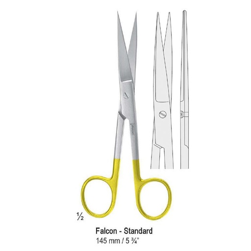 [BS.154.145] Falcon-Cut Scissors Falcon-Standard shl/sh straight 145mm