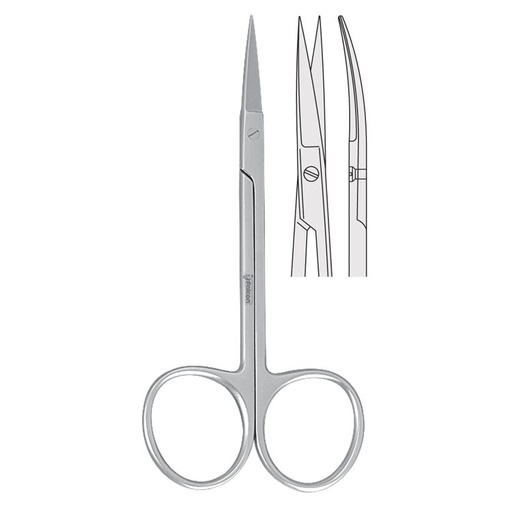 [BS.541.115] Scissors Iris curved 115mm