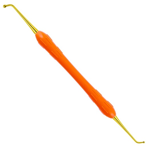 [DR.101.011] Compo-Fill Burnisher fig. 1L, TIN coated (Orange)