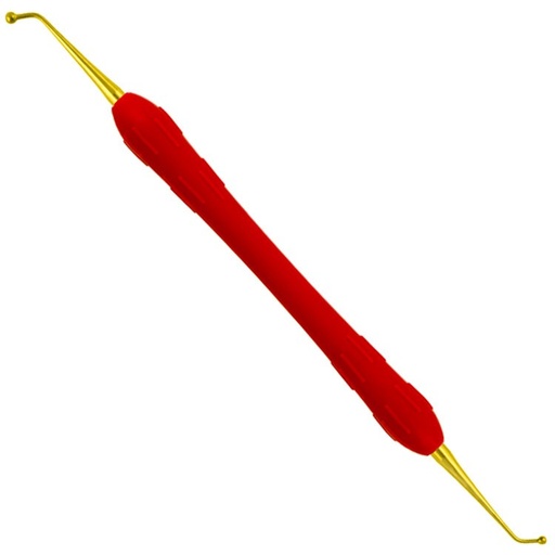 [DR.135.551] Compo-Fill Burnisher fig. 155, TIN coated (Red)