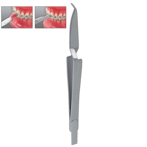 [DO.215.135] Bracket placing tweezers with slot aligner fig. 3