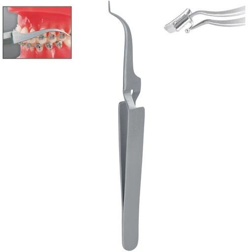 [DO.228.125] Falcon buccal tube placing tweezers x-action 125mm