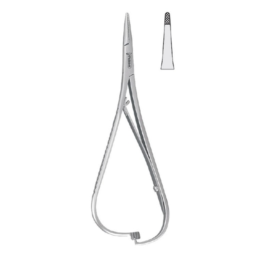 [DO.392.010] Ligature forceps Falcon x-fine 140mm 