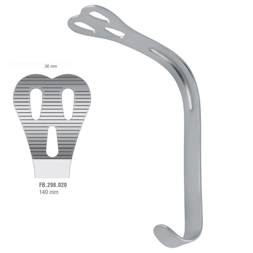 [FB.298.020] Tongue depressor Wieder 36mm