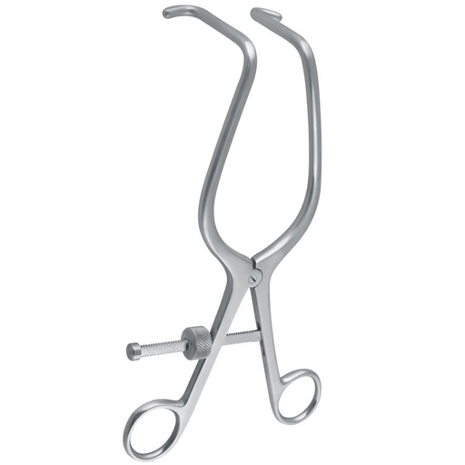 [NR.764.080] Retractor SR Gelpi KC-style 90º left handed 1x1th blunt 80x200mm