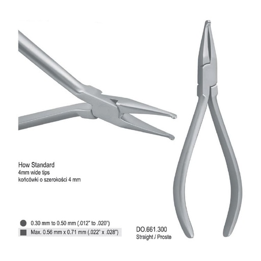 [DO.661.300] Pliers utility straight How 