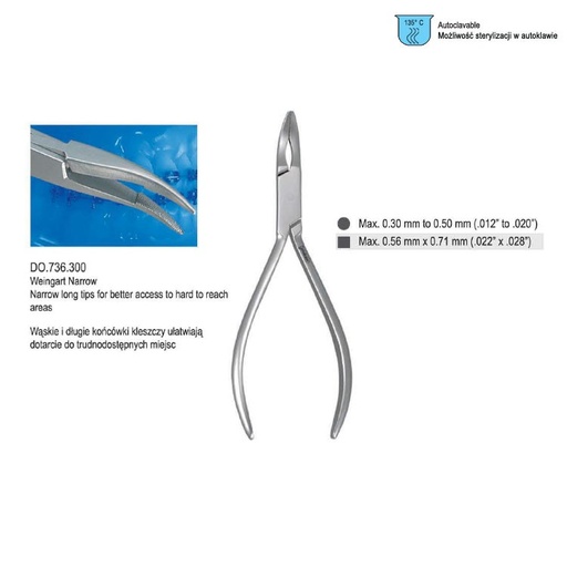 [DO.736.300] Pliers utility Weingart Narrow