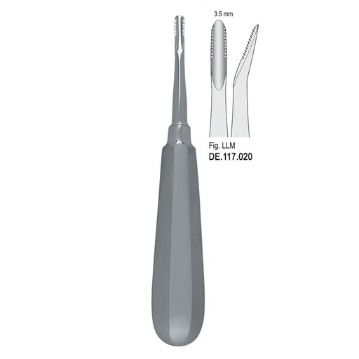 [DE.117.020] Elevator Lindo-Levian serrated curved fig. 2
