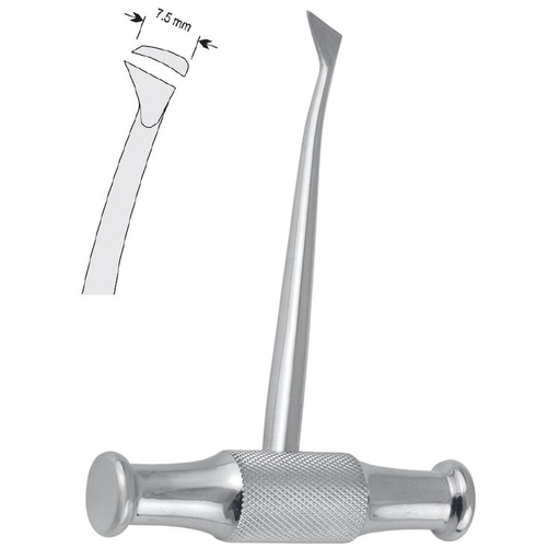 [DE.265.321] Elevator T-handle W.F. Barry right fig. 321