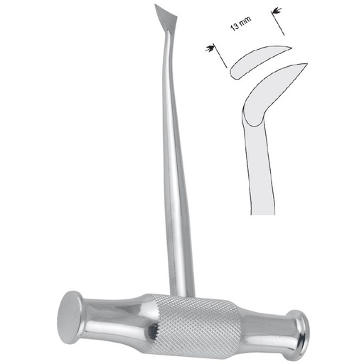 [DE.270.145] Elevator T-handle Winter left fig. 14L