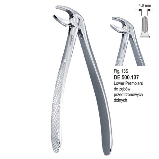 [DE.500.137] Extraction forceps children pattern fig. 13S