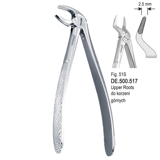 [DE.500.517] Extraction forceps children pattern fig. 51S