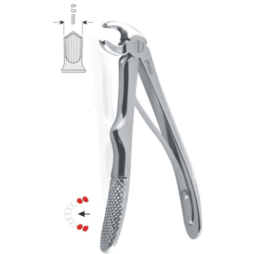 [DE.650.060] Extraction forceps children pattern fig. 6