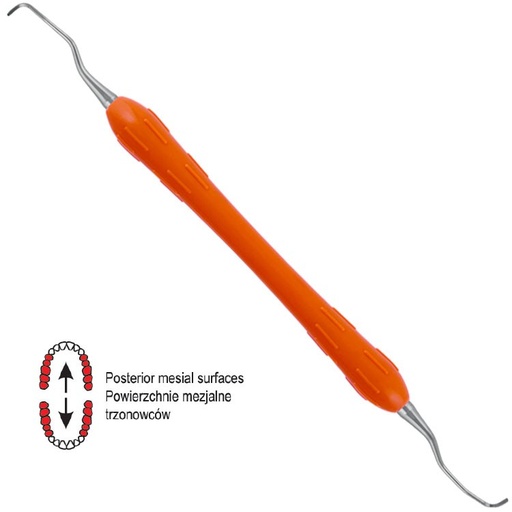 [DP.160.111] Easy-Color Curette Gracey standard de fig. 11/12 (Orange)