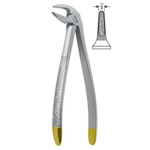 [DE.770.331] Diamond-Grip Extraction forceps European pattern fig. 33A