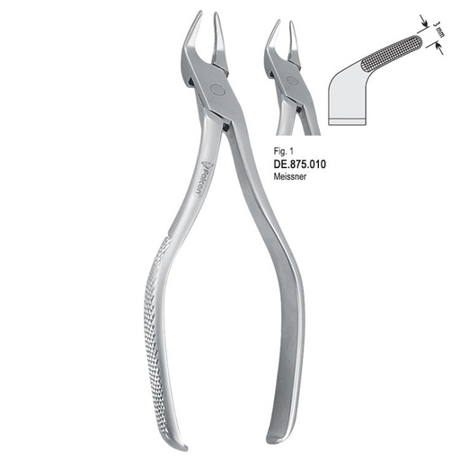[DE.875.010] Extraction forceps Meissner fig. 1