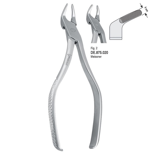 [DE.875.020] Extraction forceps Meissner fig. 2
