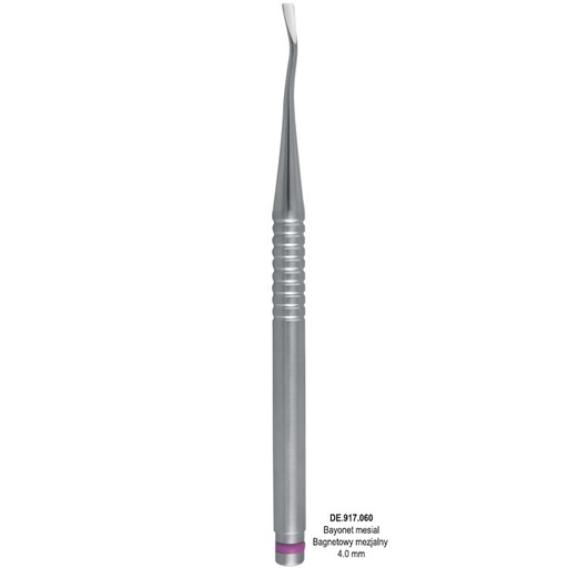 [DE.917.060] Luxating hybrid micro serrated bayonet mesial 4.0mm (Purple)