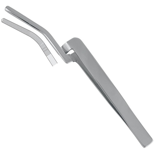 [DR.700.020] Forceps articulating Miller cur. 150mm
