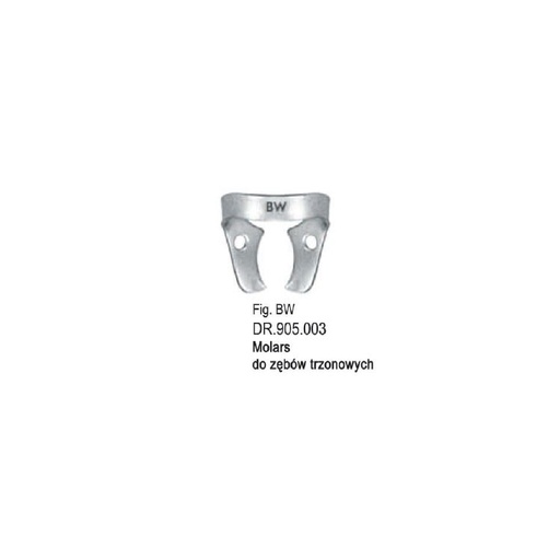 [DR.905.003] Rubber dam clamp fig. BW