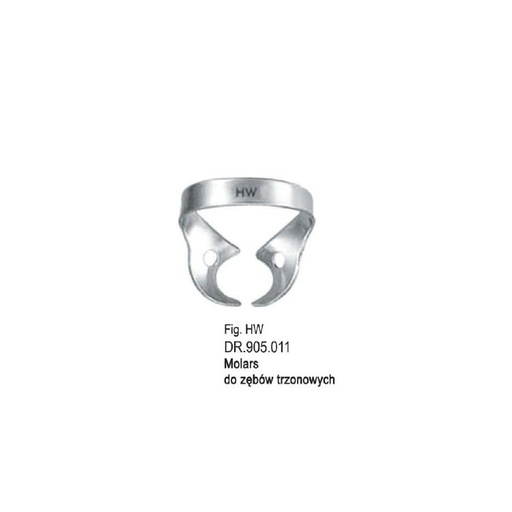 [DR.905.011] Rubber dam clamp fig. HW