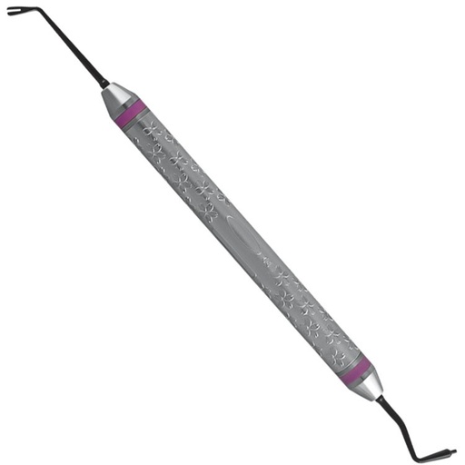 [DR.400.081F] Flower-Line Compo-Art measuring instrument posterior (Purple)