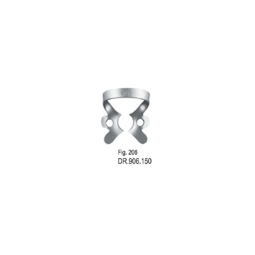 [DR.906.150] Rubber dam clamp fig. 206