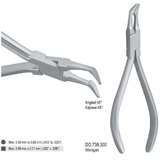 [DO.739.300] Pliers utility Weingart angled