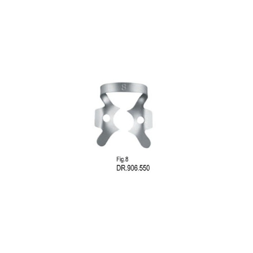 [DR.906.550] Rubber dam clamp fig. 8